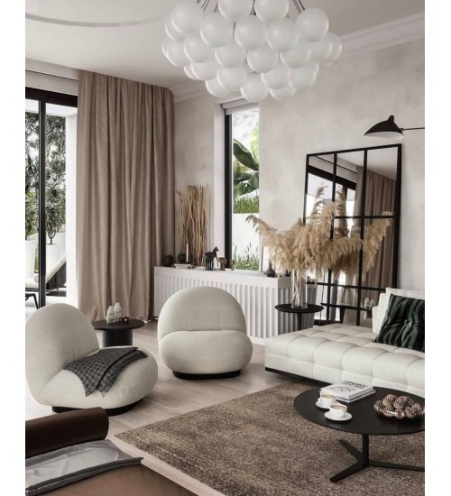 丹麦Gubi软萌可爱Pacha Lounge Chair 休闲椅